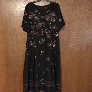 Ann Taylor-Modern Folk fit and Flare dress, sz 14